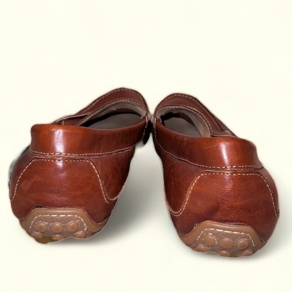 FLORSHEIM MEN’s driver leather penny loafers slip on dress shoes size 11 - Picture 13 of 16